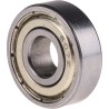 RS PRO Single Row Deep Groove Ball Bearing 7 mm Inside Diameter, 19 mm Outside Diameter, 6 mm Race Width, Steel 607-2Z/C3