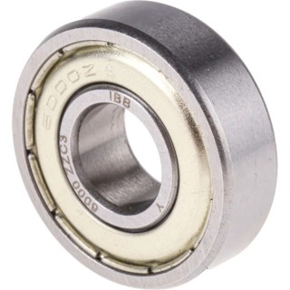 RS PRO Single Row Deep Groove Ball Bearing 10 mm ID, 26 mm OD, 8 mm Width, Shielded, C3 Clearance 6000-2Z/C3