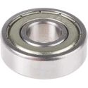 RS PRO Single Row Deep Groove Ball Bearing 10 mm ID, 26 mm OD, 8 mm Width, Shielded, C3 Clearance 6000-2Z/C3