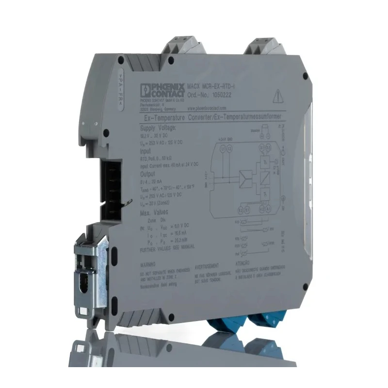 Phoenix Contact Signal Conditioner, ATEX, 1 Channel, DIN Rail Mount, 24V DC, IP20, Model 1050222