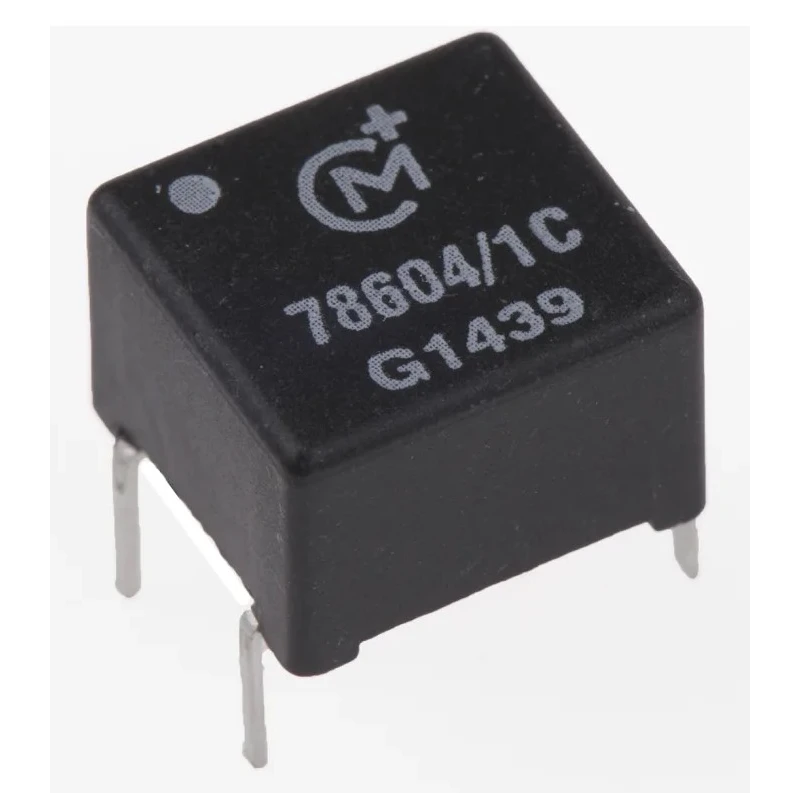 Murata Power Solutions Through Hole Pulse Transformer 2:1 Turns Ratio, 2000 μH Primary Inductance, 0.6Ω Primary 78604/1C