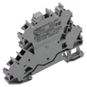 WAGO TOPJOB S 2002 Series Feed Through Terminal Block Grey 2-Level Cage Clamp 500V 24A IECEx/ATEX 2002-2208