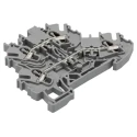 WAGO TOPJOB S 2002 Series Feed Through Terminal Block Grey 2-Level Cage Clamp 500V 24A IECEx/ATEX 2002-2208