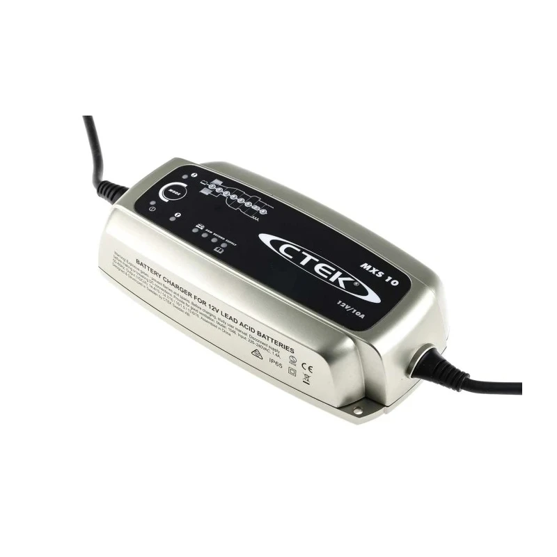 CTEK Automotive 12V Lead Acid Battery Charger 10A, 8-Step Fully Automatic Charging CEP1H78
