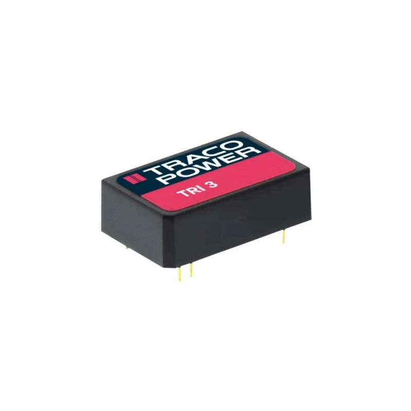 TRACOPOWER DC/DC Converter 12V DC Output 290mA 36V DC Input 18V Input 3.5W Through Hole Package TRI 3-2412
