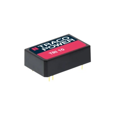 TRACOPOWER Dual Output DC/DC Converter 15V/ -15V dc, 333 mA, 36V to 75V Input, 10W Through Hole DIP Package TRI 10-4823