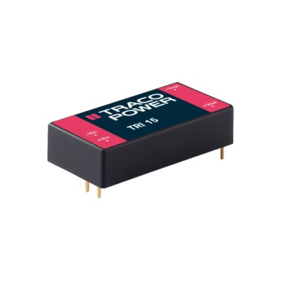 TRACOPOWER DC/DC Converter 24V DC Output 625mA 15 W Through Hole DIP Package TRI 15-1215