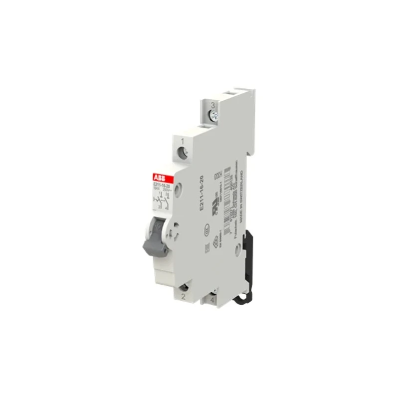 ABB Switch Circuit Trip 16A Current Rating, 3kA Breaking Capacity, 400V Rated Voltage E211 Series 703005