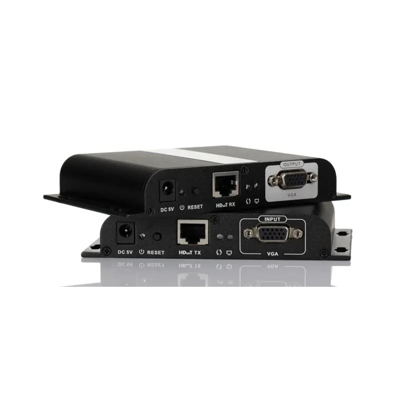 NewLink 1 Port VGA over HDBaseT HDMI Extender 120 m, 1080 pixel Maximum Resolution HD-EXVGA-120