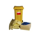 RS PRO Chemical Spill Kit Absorbent Capacity 105L with 4 Hazard Bags, 4 3m Socks, 3 Pillows, 60 Pads 189-0061
