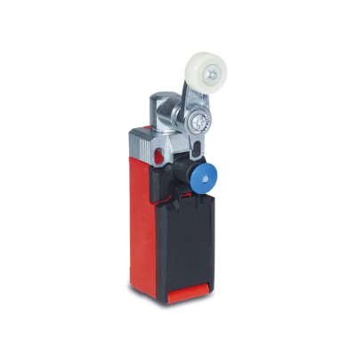 Bernstein AG I81 Series Roller Lever Limit Switch DPST IP66 IP67 Fibreglass Reinforced Thermoplastic Housing 240V 6083000246