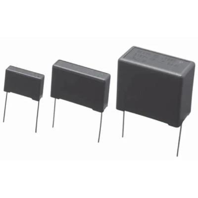 Okaya Electric Industries LE-MX Polypropylene Capacitor X2 Series 470 nF 310V AC Through Hole LE474-MX