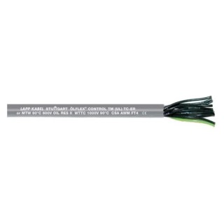 Lapp OLFLEX CONTROL TM Control Cable 4 Cores 8 AWG Bare Copper Unscreened PVC Sheath Grey 50m 280804