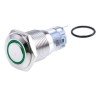RS PRO Illuminated Push Button Switch, Momentary, Panel Mount, 16 mm Cutout, SPDT, Green LED, IP65, IP67, 250 V AC 811-8449