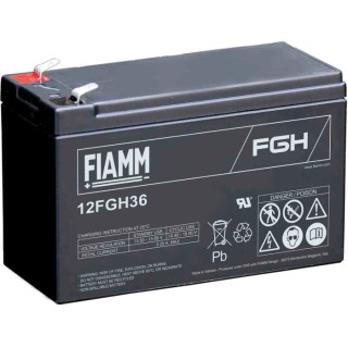 Fiamm 12 V Faston F2 Sealed Lead Acid Battery 9 Ah VRLA AGM 65mm x 100mm 12FGH36