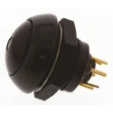 Otto Illuminated Push Button Switch Panel Mount Momentary SPDT Green LED IP68S 28V DC 115V AC LP9-11231G22