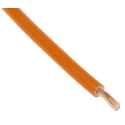 Lapp H05V-K Series Orange Single Core Hook Up Wire 1 mm² Cross Section, 100 m, PVC Insulation, 450/750V, Flame 4510093