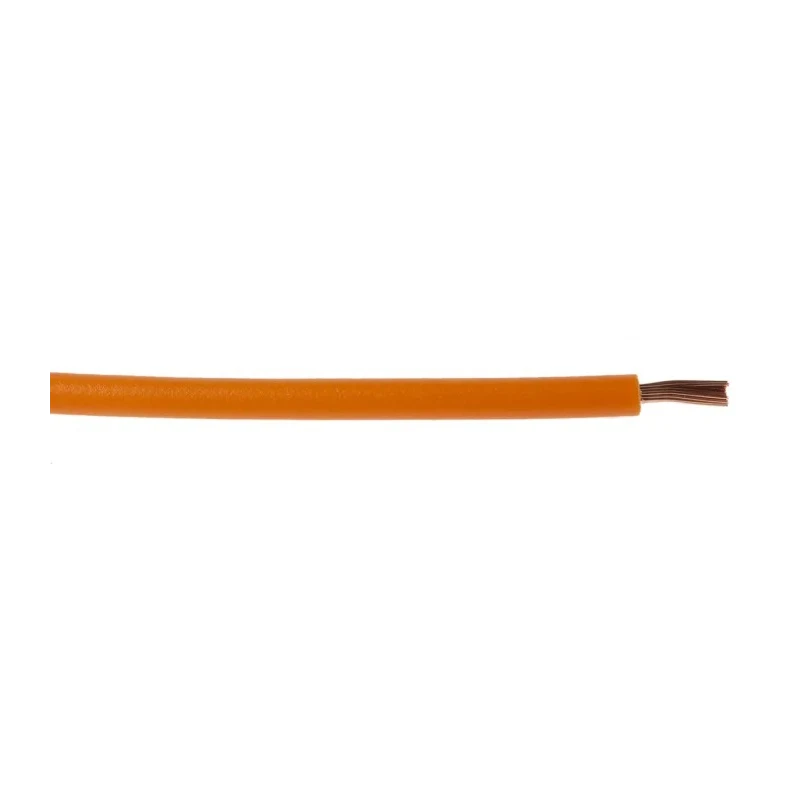 Lapp H05V-K Series Orange Single Core Hook Up Wire 1 mm² Cross Section, 100 m, PVC Insulation, 450/750V, Flame 4510093