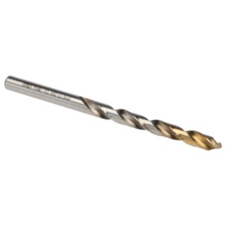 Dormer High Speed Steel Titanium Nitride Coated Drill Bit, 6.5mm Shank, 101mm Overall Length A002S6.5