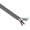 RS PRO Data Cable 2 Pairs 4 Cores 0.76 mm² 100 m Grey Sheath Low Smoke Zero Halogen 812-4753