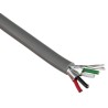 RS PRO Data Cable 2 Pairs 4 Cores 0.76 mm² 100 m Grey Sheath Low Smoke Zero Halogen 812-4753