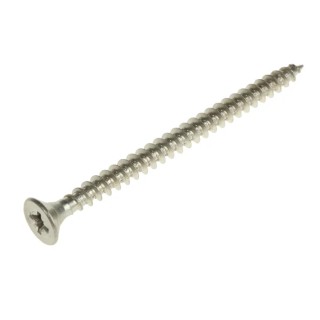 RS PRO Pozidriv Countersunk Stainless Steel Wood Screw, 5 mm Thread, 70 mm Length 797-6244