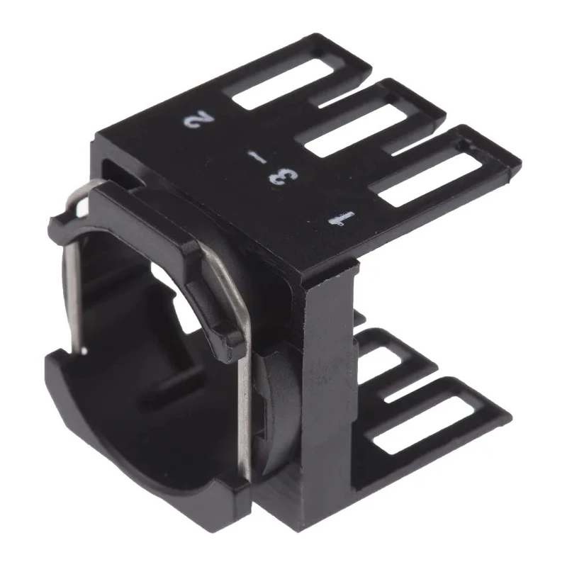Schneider Electric Body Fixing Collar for XB6 Series, Protective Collar, RoHS Compliant ZB6Y009