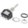 KNITTER-SWITCH Toggle Switch Panel Mount On-Off-On SPDT Solder Terminal 250 V ac MTE 106 G