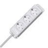 Kopp 1 m 3 Socket Extension Socket 16A 250V with Surge Protection Model 127002013