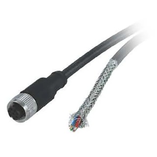 Baumer Female 8 Way M12 to 8 Way Unterminated Sensor Actuator Cable, 2 m ESG 34FH0200G