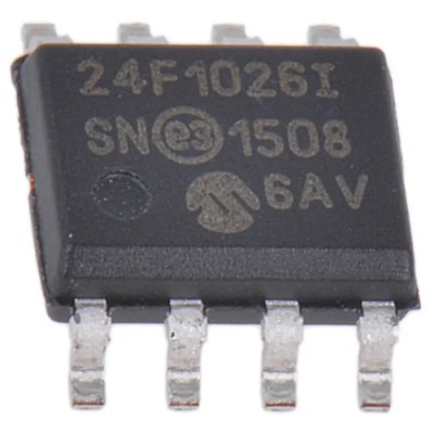 Microchip 1024 kB EEPROM, 900 ns 8-Pin SOIC Serial I2C (2 Wire) 24FC1026-I/SN