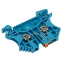 Weidmüller Test Disconnect Terminal Block Blue 2.5mm² 1-Level Screw Terminal, 24A 500V IEC 60947-7-1 8731640000