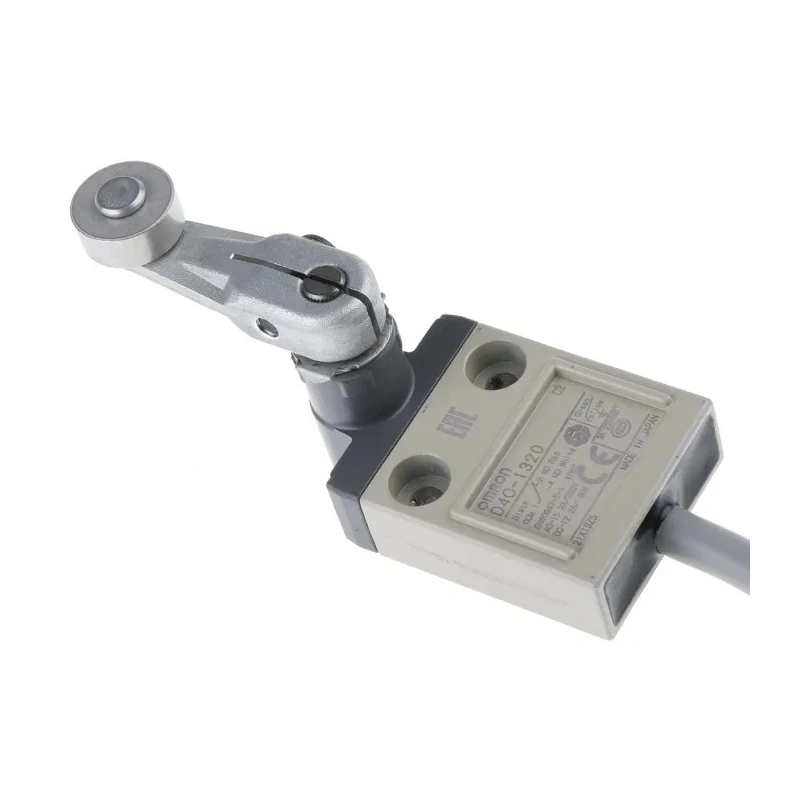 Omron D4C Series Roller Lever Limit Switch Metal Housing IP67 Rated 250V 