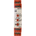 Broyce Control Multifunction DIN Rail Timer Relay 2-Contact DPDT 230 V AC/DC, 24 V AC, 0.1 s to 100 h LMMT/2 12-230V AC/DC