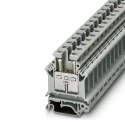 Phoenix Contact Feed Through Terminal Block UK 16 Series Grey, 1-Level, Screw, 800V, 76A 3006014