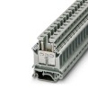 Phoenix Contact Feed Through Terminal Block UK 16 Series Grey, 1-Level, Screw, 800V, 76A 3006014