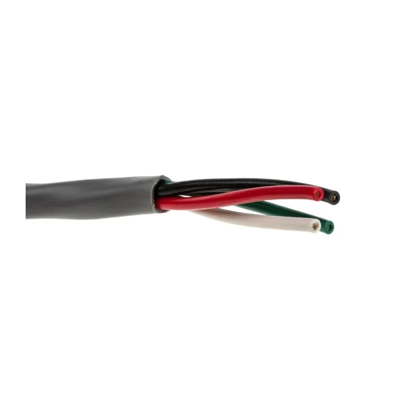 Alpha Wire Alpha Essentials Communication & Control Series Control Cable 4 Pairs 4 Cores 0.56 mm² 30 m Grey 1896/4C SL005