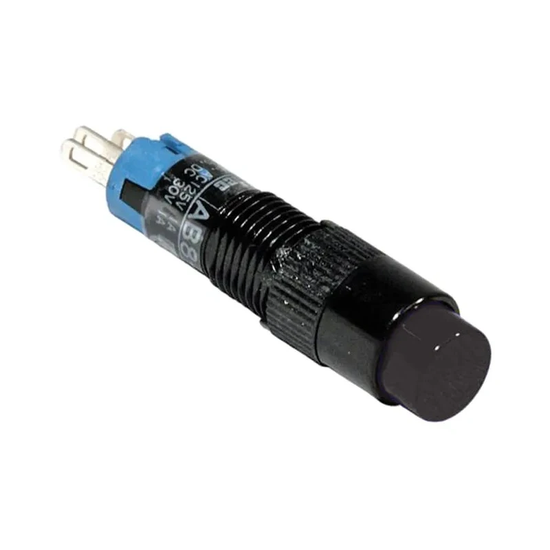 Idec AB Series Push Button Switch Momentary Panel 8 mm Cutout SPDT IP40 250 V ac AB8M-M1-B