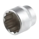 RS PRO 3/8 in Drive 24 mm 12 Point Square Socket 830-4088