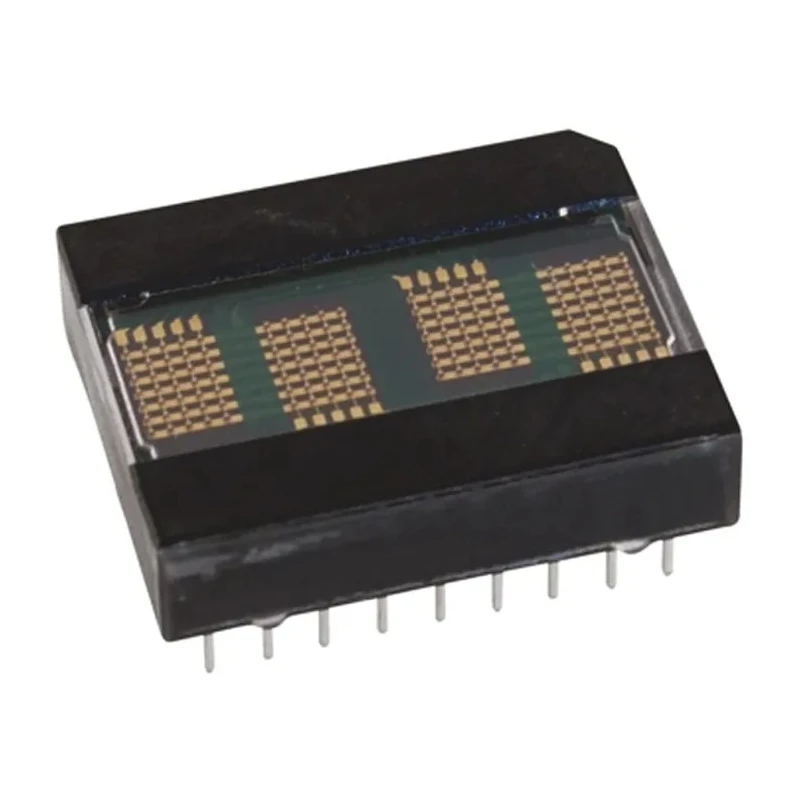 Broadcom 4 Dot Matrix LED Display Green 5.6mcd 5.1mm Character Height HDLG-2416