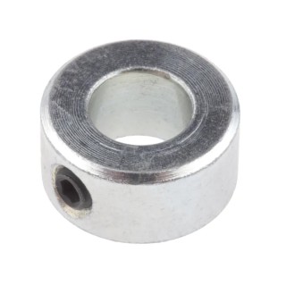 RS PRO Steel Shaft Collar, One Piece Set Screw Fastening, Bore Diameter 8 mm, Outside Diameter 16 mm, Width 8 mm 823-6941
