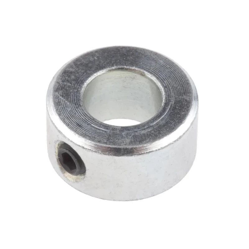 RS PRO Steel Shaft Collar, One Piece Set Screw Fastening, Bore Diameter 8 mm, Outside Diameter 16 mm, Width 8 mm 823-6941