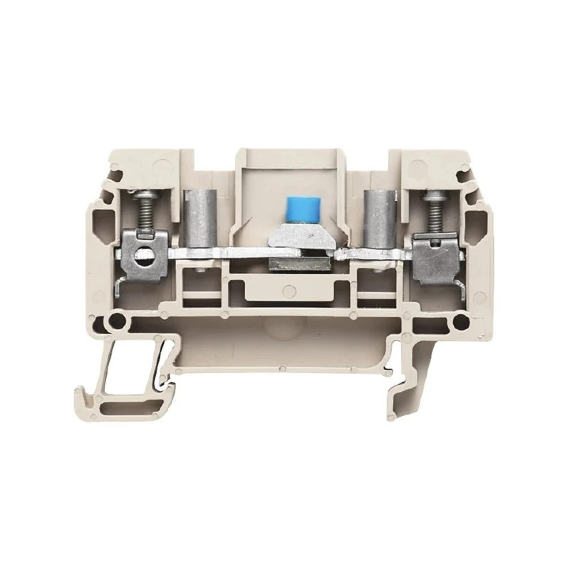Weidmüller W Series 1-Level Brown Disconnect Terminal Block, 4mm², Screw Termination, 500V, 41A 1754970000