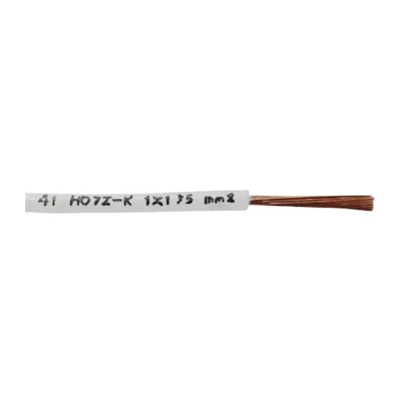 RS PRO 2491B Series White 0.75 mm² Hook Up Wire, 22 AWG, 22 x 1.0 mm Strands, 100 m Length, Ethylene Propylene 836-0789