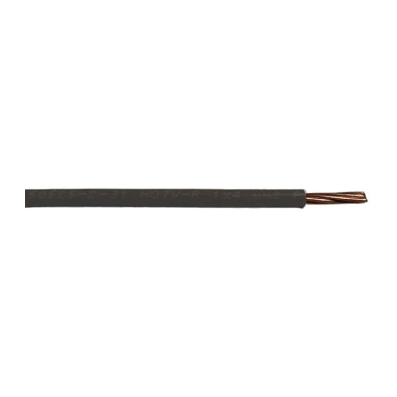RS PRO H07V-R Series Grey 2.5 mm² Hook Up Wire, 14 AWG, 7/0.67 mm Core Strands, 100 m, Polyvinyl Chloride 836-0880
