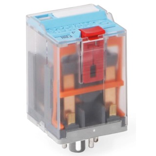 Turck Power Relay 24V DC Coil 10A Switching Current Silver Alloy Contacts DPDT C2-A20DX/024VDC