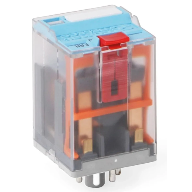 Turck Power Relay 24V DC Coil 10A Switching Current Silver Alloy Contacts DPDT C2-A20DX/024VDC