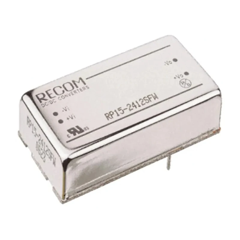 Recom RP15-FW DC/DC Converter, ±15 V Output, 36-75 V Input, 15 W, Through Hole, 85°C Max Operating Temperature RP15-FW