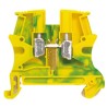 Legrand Viking3 Series Earth Terminal Block Green Yellow 2.5mm² 1-Level Screw Termination 0 371 70