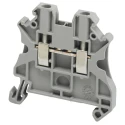 Schneider Electric NSYTRV Series DIN Rail Terminal Block Grey, 0.14mm² to 4 mm² Cable CSA, 24A, 1-Level Screw NSYTRV22